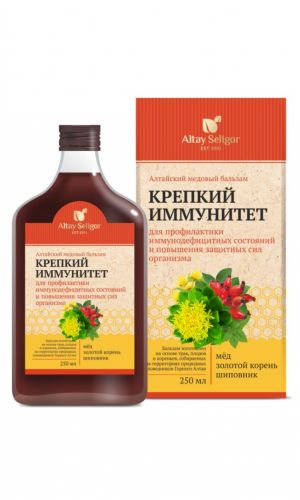 Алтайский медовый бальзам КРЕПКИЙ ИММУНИТЕТ 250 мл