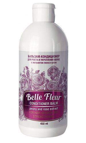 Бальзам-кондиционер BELLE FLEUR ДЛЯ РОСТА И УКРЕПЛЕНИЯ ВОЛОС