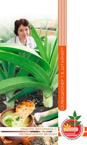 Лук порей ДИВО ДИВНОЕ коллекция Татьяны Штайнерт