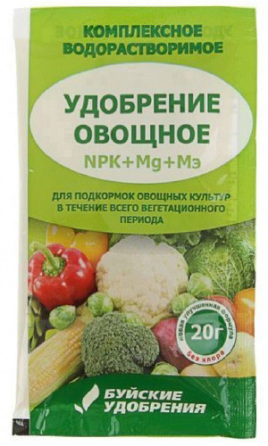 ОВОЩНОЕ БХЗ удобрение 20 г